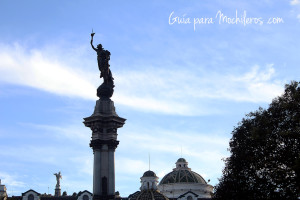 Monumento de la Libertad de Plaza Grande de Quito