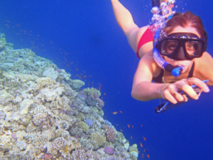 snorkeling en Dahab