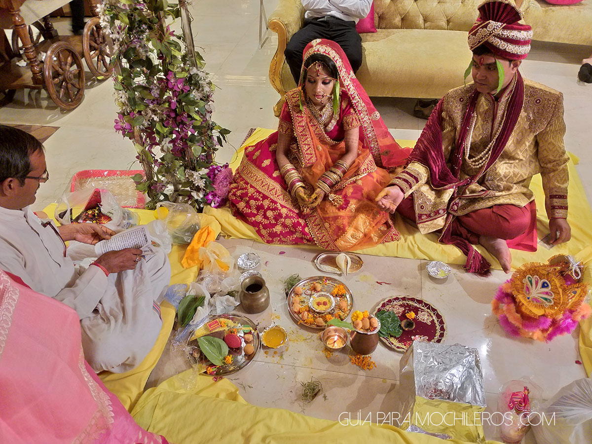 matrimonio tradicional en India