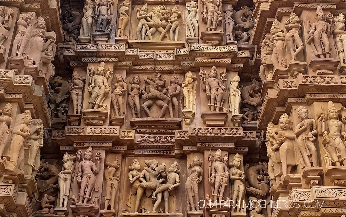 Templo de Kamasutra en Khajuraho