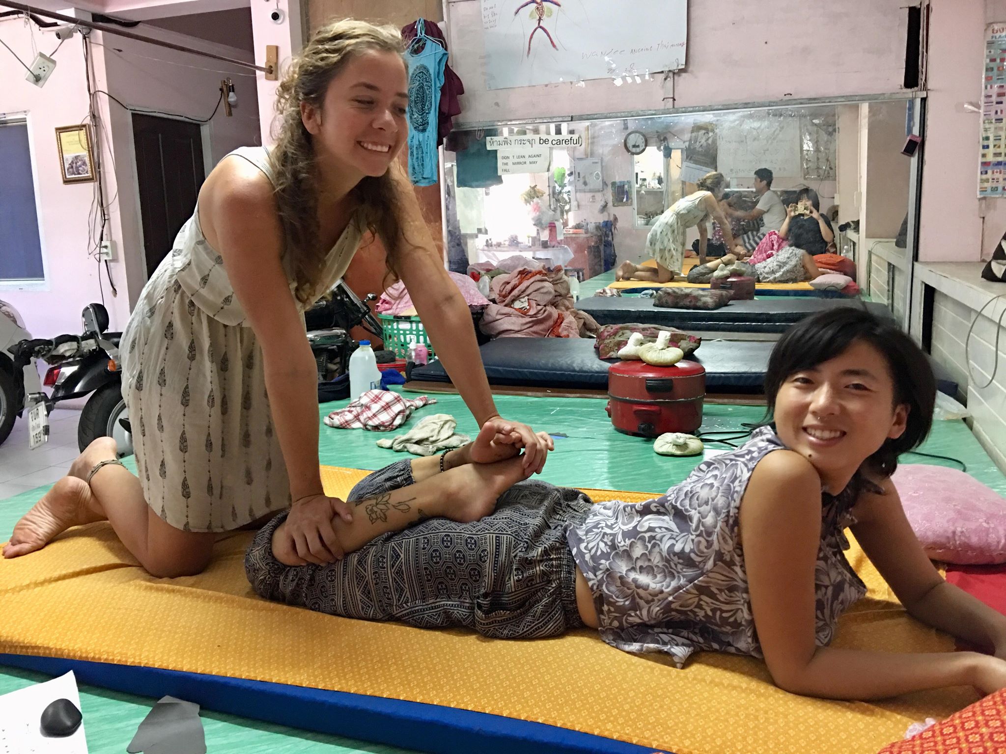 Curso de masaje en Chiang Mai