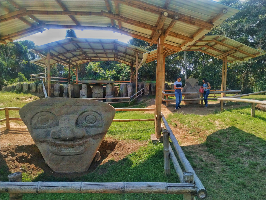 Parque arqueológico de San Agustín Colombia