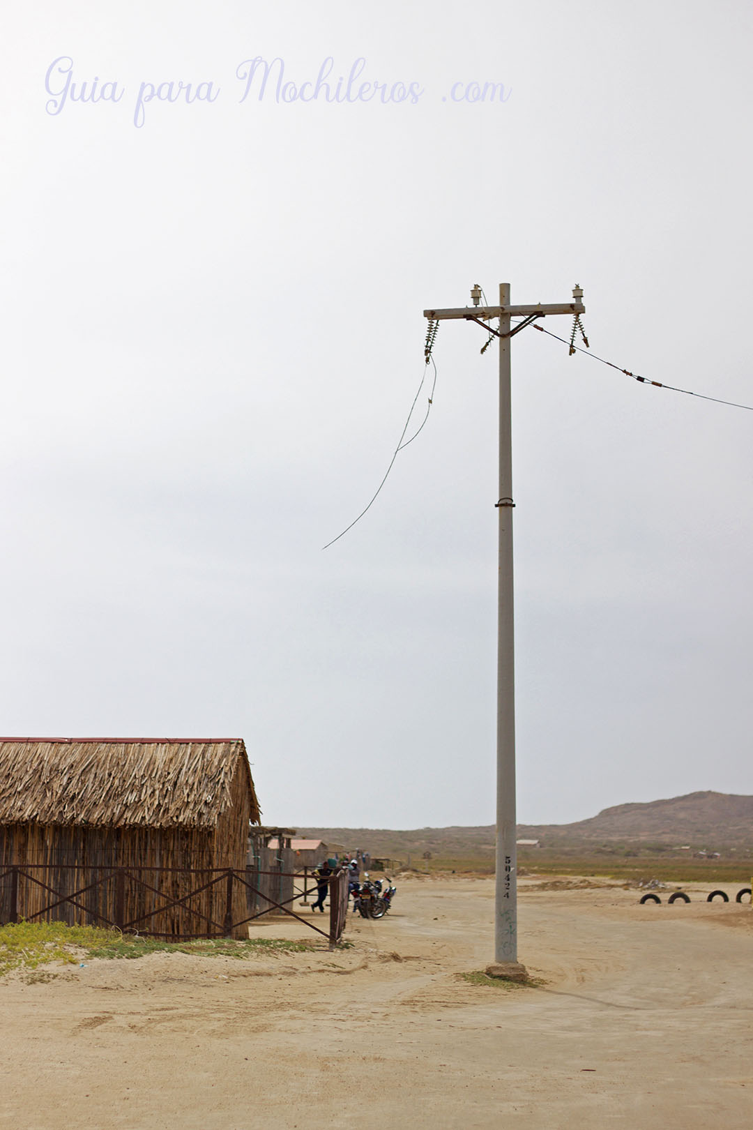 electricidad en el Cabo de la Vela
