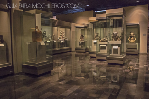 Sala del Museo de Antropología de Mexico